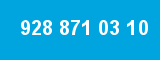 928 871 03 10